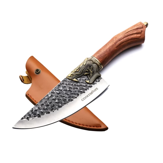 Hand Forged Butcher Knife