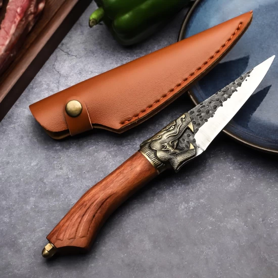 Hand Forged Butcher Knife